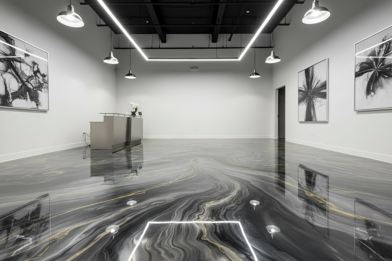 delete the luxe floor sign